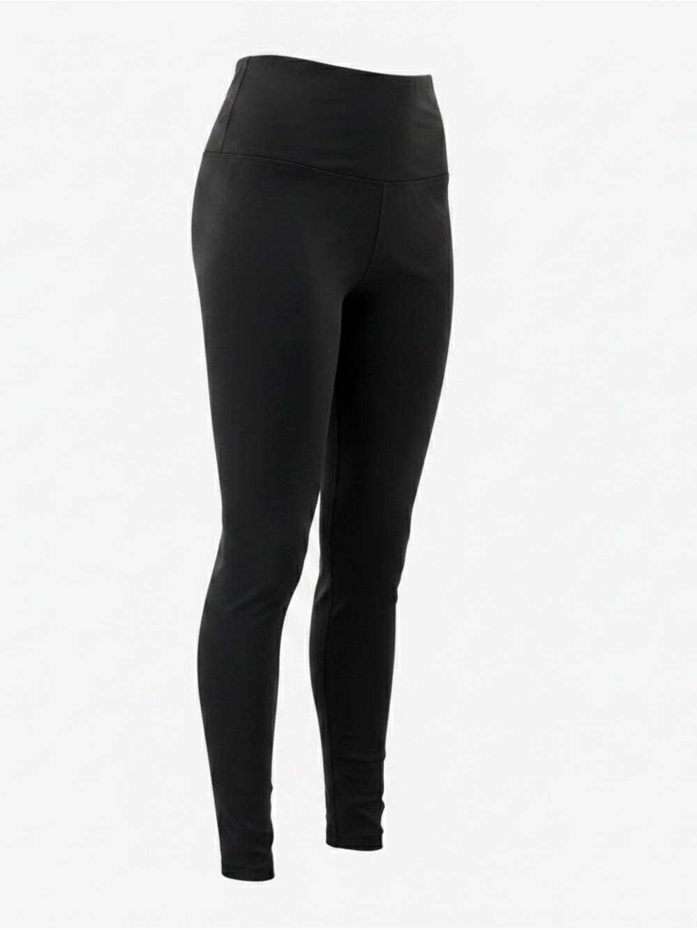 Lyssé New York Black High Waist Cotton Pull-On Legging Size Small 28 inch inseam